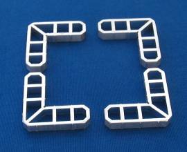 Eckverbinder-Set aus Aluminium - Produktbild 