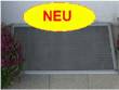 Lichtschachtabdeckung mit Aluminium-Rahmen und Edelstahlgewebe